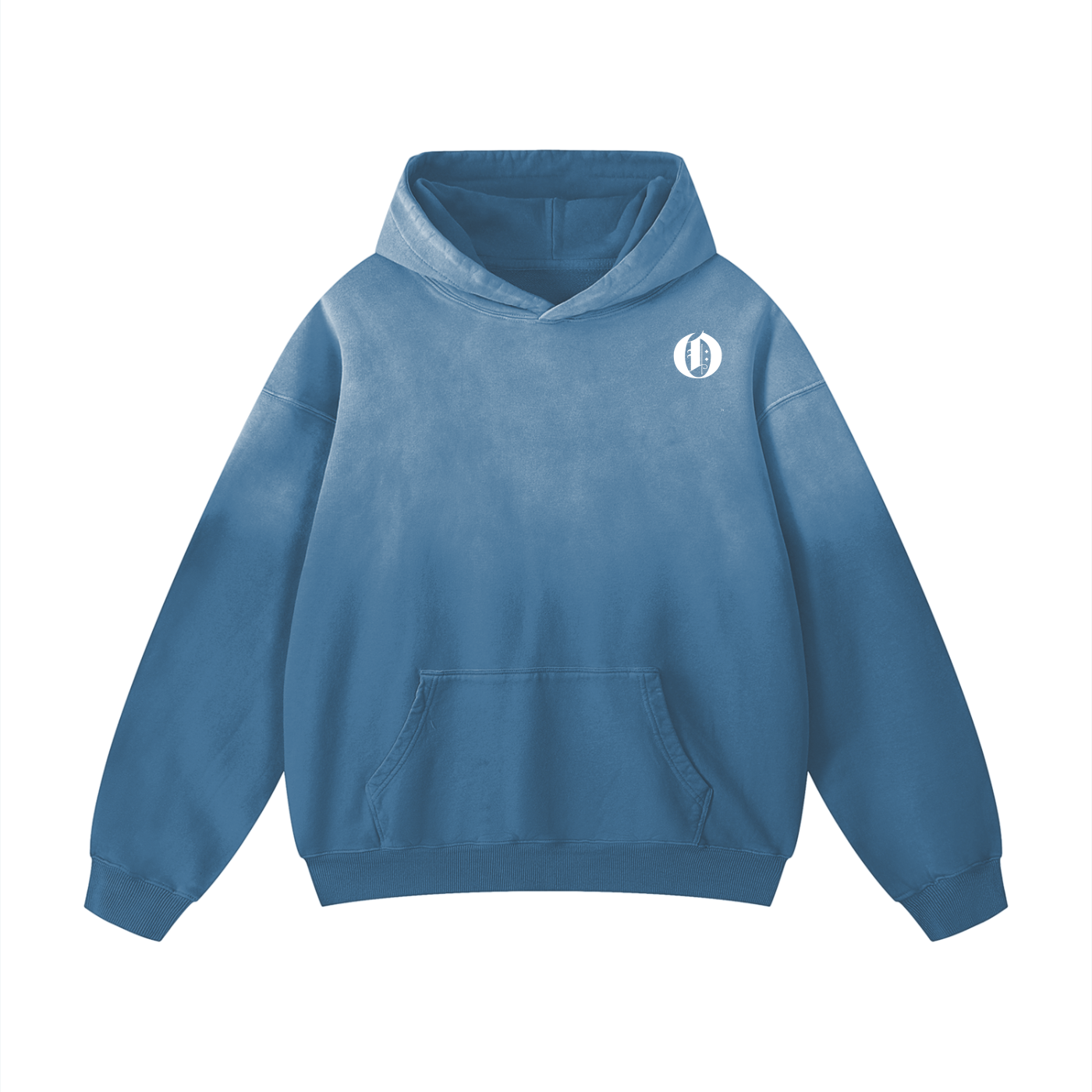 “Overcome.” Heavyweight Sunfade Hoodie