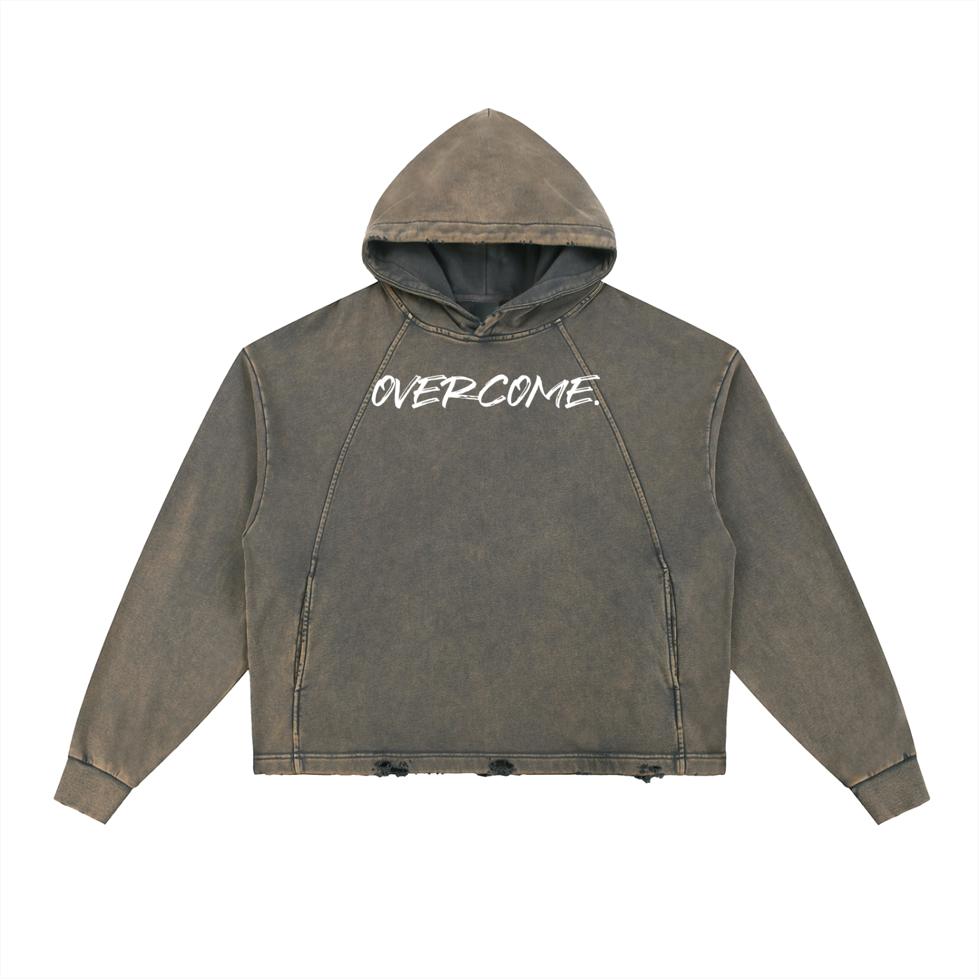 "Overcome." Vintage Hoodie