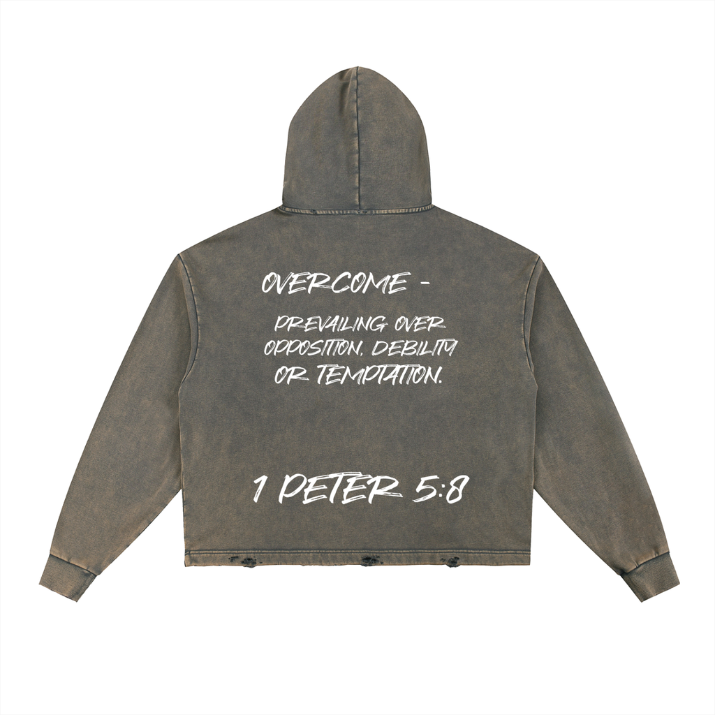 "Overcome." Vintage Hoodie